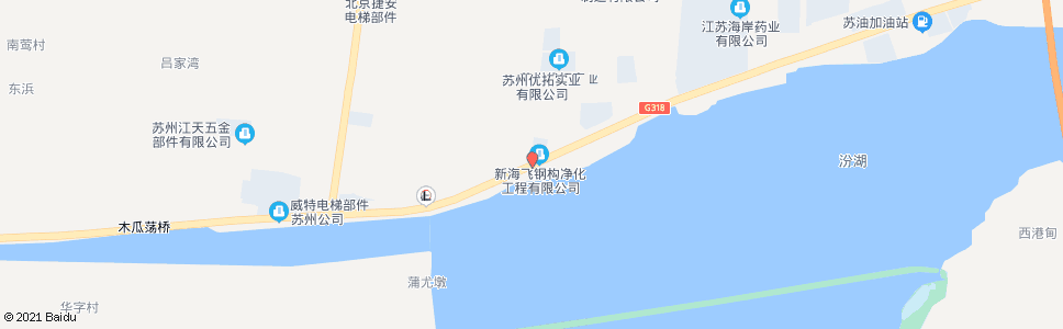 苏州汾湖村(临时站)_公交站地图_苏州公交_妙搜公交查询2024