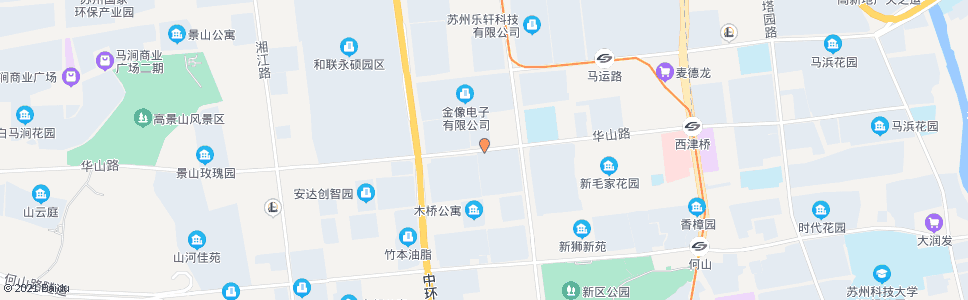 苏州银定桥_公交站地图_苏州公交_妙搜公交查询2024