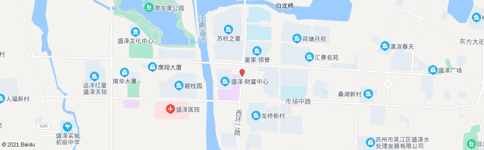 苏州财富中心_公交站地图_苏州公交_妙搜公交查询2024