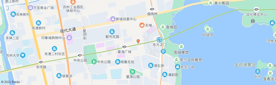 苏州国际大厦西_公交站地图_苏州公交_妙搜公交查询2024