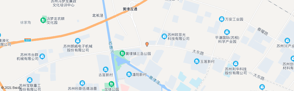 苏州上浜桥_公交站地图_苏州公交_妙搜公交查询2024
