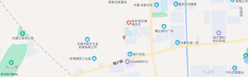 无锡安西路(润锡路)_公交站地图_无锡公交_妙搜公交查询2024