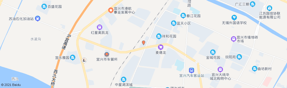 无锡尚福公寓_公交站地图_无锡公交_妙搜公交查询2024