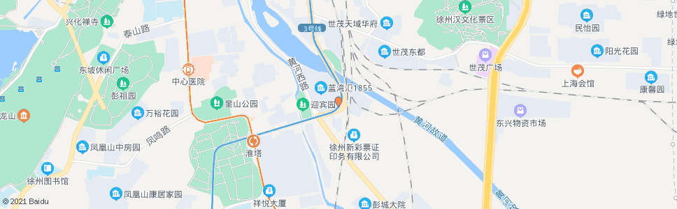 徐州汉桥_公交站地图_徐州公交_妙搜公交查询2024