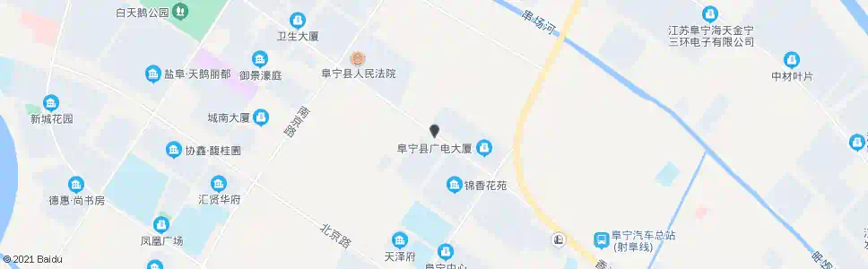 盐城胜利花苑_公交站地图_盐城公交_妙搜公交查询2024