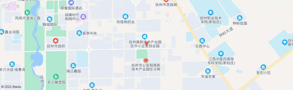 抚州创业嘉园_公交站地图_抚州公交_妙搜公交查询2024