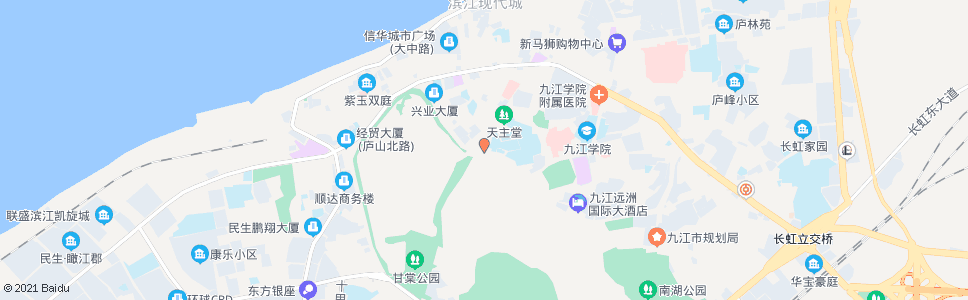 九江市教委(二中)_公交站地图_九江公交_妙搜公交查询2024