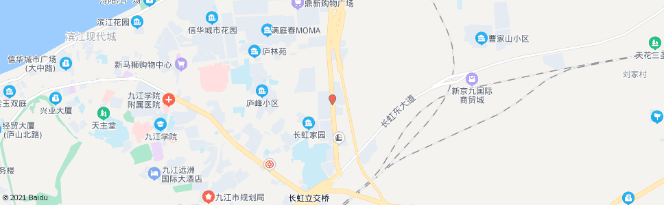 九江京九市场(南)_公交站地图_九江公交_妙搜公交查询2024