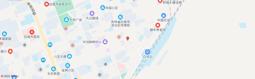 白城汽车公司_公交站地图_白城公交_妙搜公交查询2024
