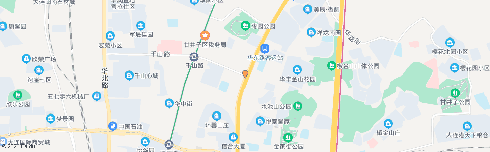 大连千山路(华东路)_公交站地图_大连公交_妙搜公交查询2024
