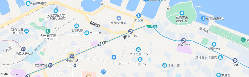 大连港湾桥_公交站地图_大连公交_妙搜公交查询2024