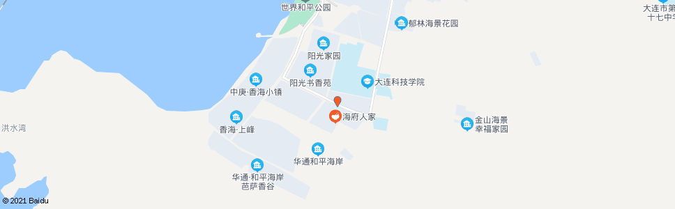 大连海辉街_公交站地图_大连公交_妙搜公交查询2024
