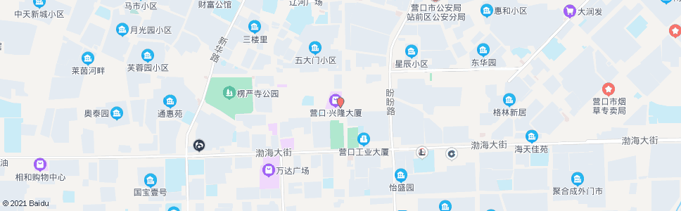 营口兴隆超市(学府路)_公交站地图_营口公交_妙搜公交查询2024