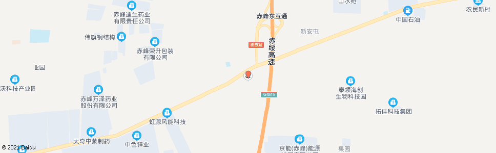 赤峰石油公司_公交站地图_赤峰公交_妙搜公交查询2024