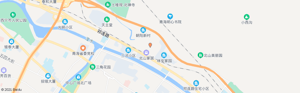 西宁北山市场五期_公交站地图_西宁公交_妙搜公交查询2024
