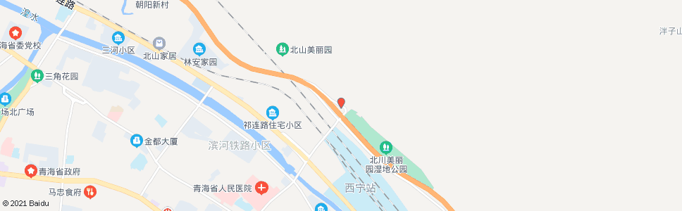 西宁陆家庄_公交站地图_西宁公交_妙搜公交查询2024