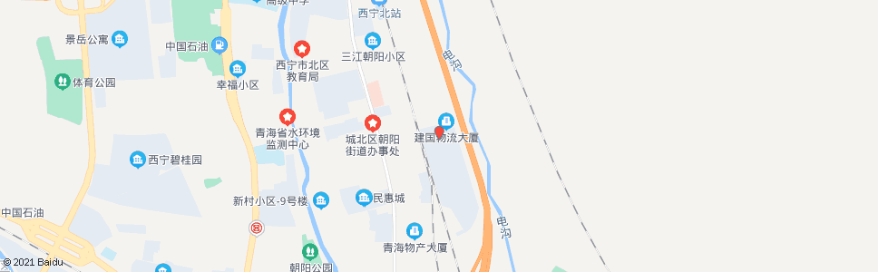 西宁瑞泽桥_公交站地图_西宁公交_妙搜公交查询2024