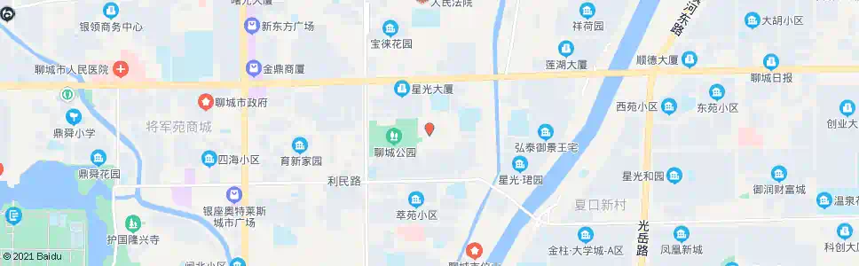 聊城豆营_公交站地图_聊城公交_妙搜公交查询2024