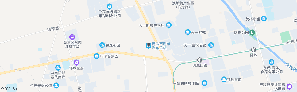 青岛汽车西站_公交站地图_青岛公交_妙搜公交查询2024