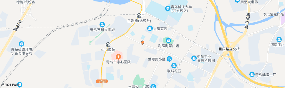 青岛安阳路_公交站地图_青岛公交_妙搜公交查询2024