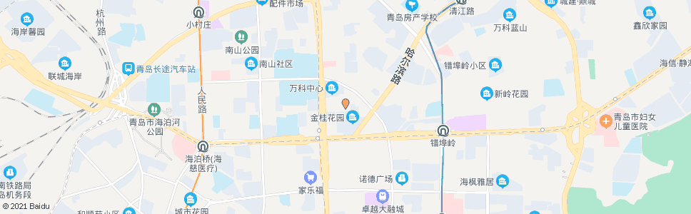 青岛安达路_公交站地图_青岛公交_妙搜公交查询2024