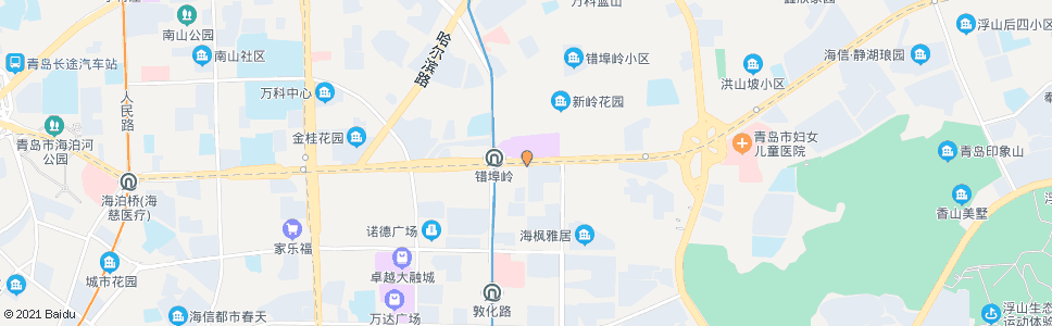 青岛吴兴路_公交站地图_青岛公交_妙搜公交查询2024