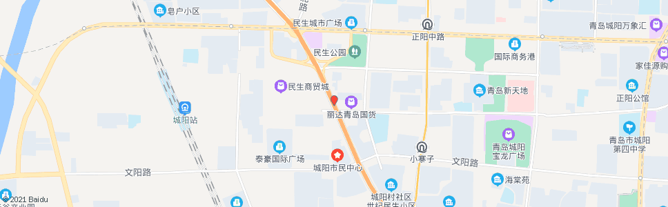 青岛崇阳路_公交站地图_青岛公交_妙搜公交查询2024
