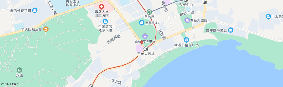 青岛海尔路(香港东路)_公交站地图_青岛公交_妙搜公交查询2024