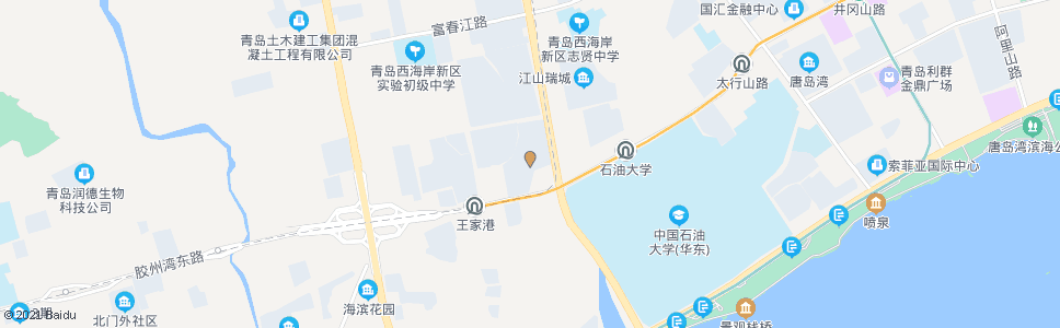 青岛鲁商蓝岸国际_公交站地图_青岛公交_妙搜公交查询2024