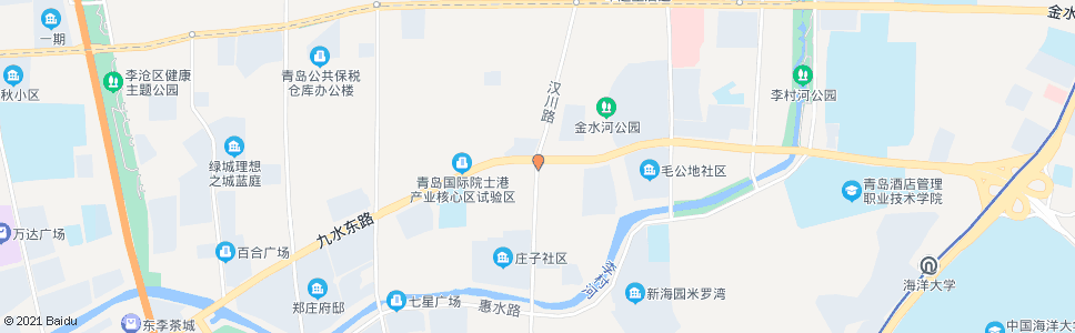 青岛汉川路_公交站地图_青岛公交_妙搜公交查询2024