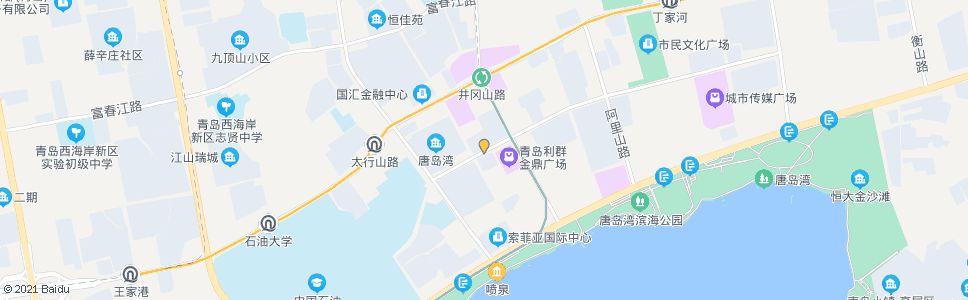 青岛珠江路_公交站地图_青岛公交_妙搜公交查询2024