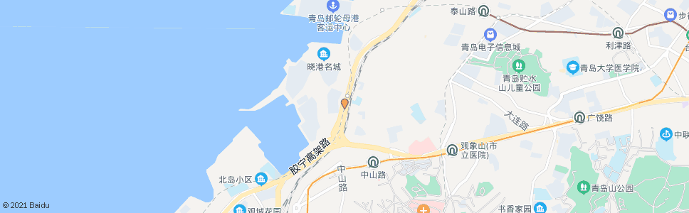 青岛小港_公交站地图_青岛公交_妙搜公交查询2024