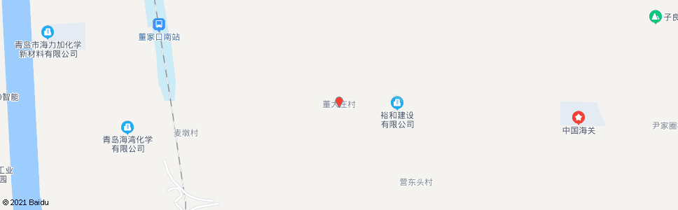 青岛董大庄(麦墩)_公交站地图_青岛公交_妙搜公交查询2024