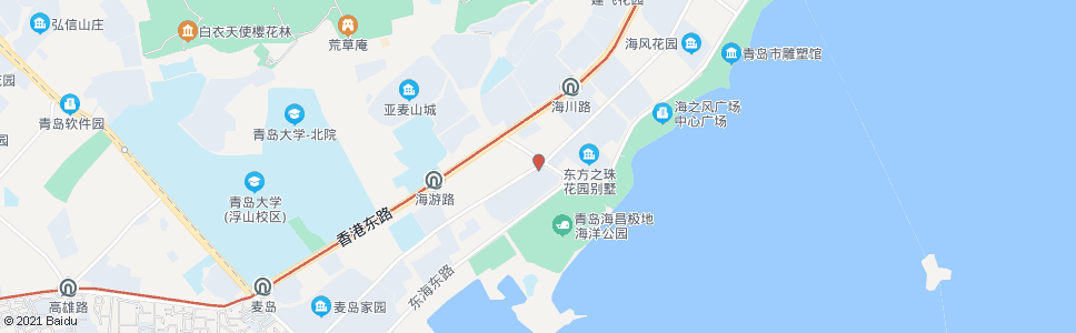 青岛海口路_公交站地图_青岛公交_妙搜公交查询2024