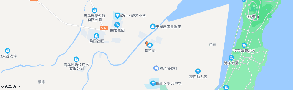 青岛王哥庄桥_公交站地图_青岛公交_妙搜公交查询2024