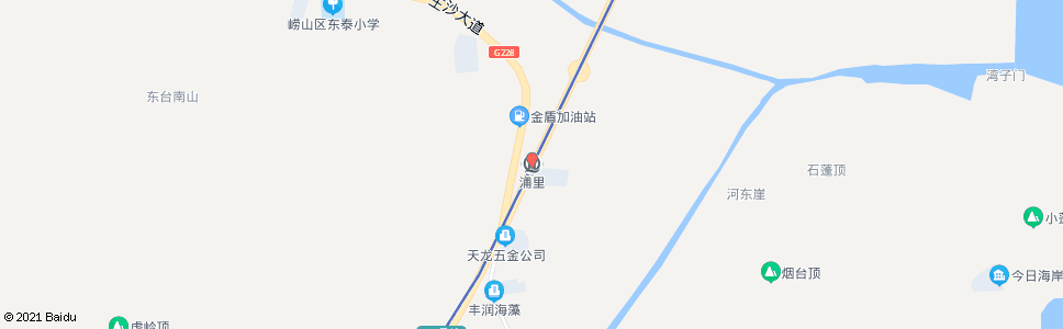 青岛浦里(Y002)_公交站地图_青岛公交_妙搜公交查询2024