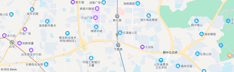 青岛龙泉路_公交站地图_青岛公交_妙搜公交查询2024