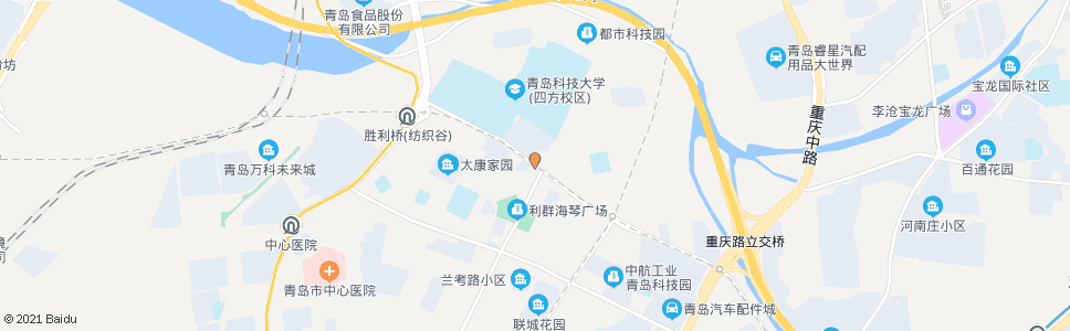 青岛郑州路(商丘路)_公交站地图_青岛公交_妙搜公交查询2024