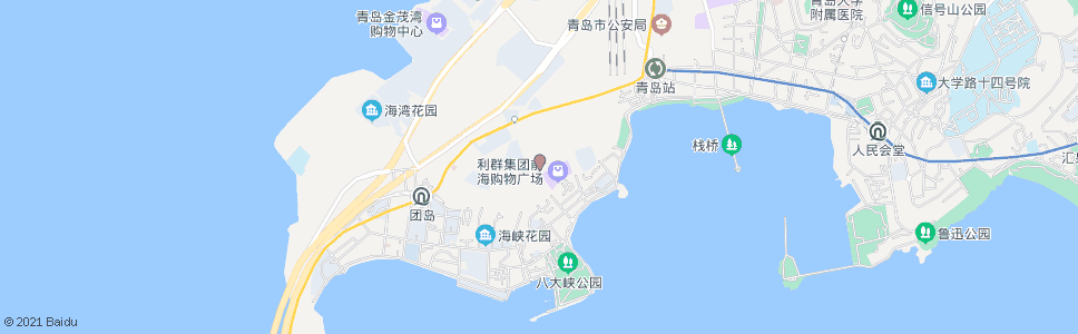 青岛开发区一中_公交站地图_青岛公交_妙搜公交查询2024