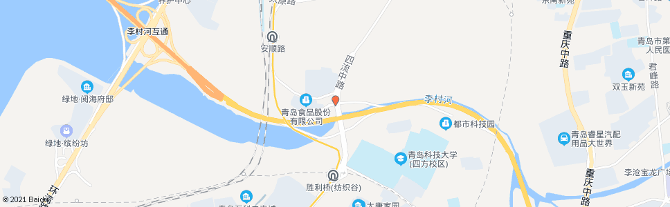 青岛胜利桥_公交站地图_青岛公交_妙搜公交查询2024