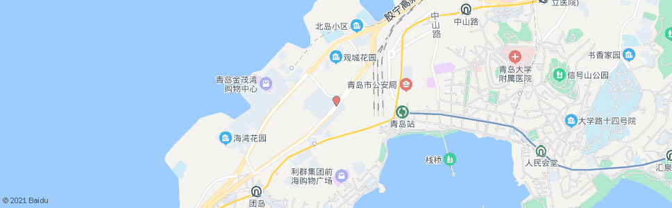 青岛东平路_公交站地图_青岛公交_妙搜公交查询2024