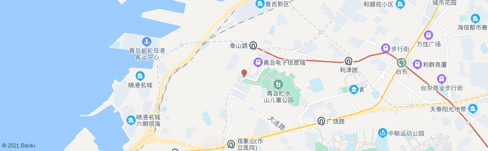青岛科技街_公交站地图_青岛公交_妙搜公交查询2024