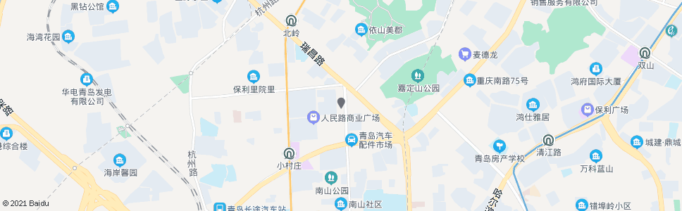 青岛二十五中_公交站地图_青岛公交_妙搜公交查询2024