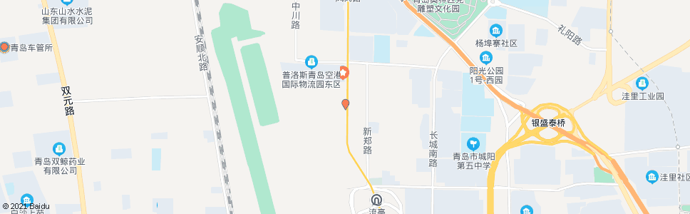 青岛两江路_公交站地图_青岛公交_妙搜公交查询2024