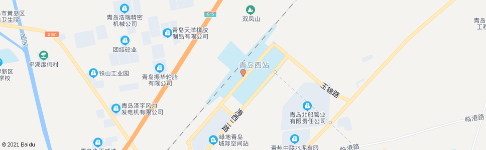 青岛西桥_公交站地图_青岛公交_妙搜公交查询2024