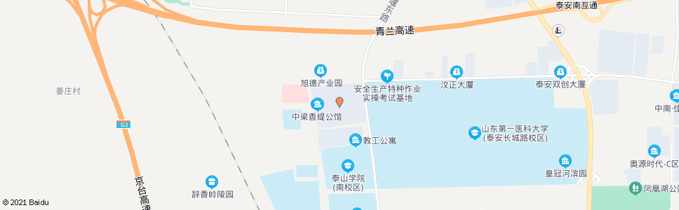 泰安市委党校(火车站)_公交站地图_泰安公交_妙搜公交查询2024
