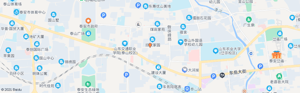 泰安文化路西段_公交站地图_泰安公交_妙搜公交查询2024