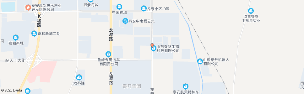 泰安龙腾路中段_公交站地图_泰安公交_妙搜公交查询2024