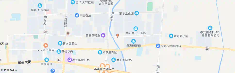 泰安桑家疃西站_公交站地图_泰安公交_妙搜公交查询2024