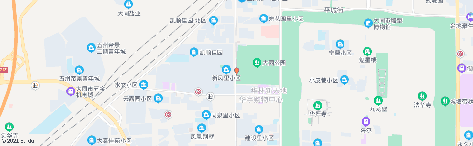 大同大同公园西门_公交站地图_大同公交_妙搜公交查询2024